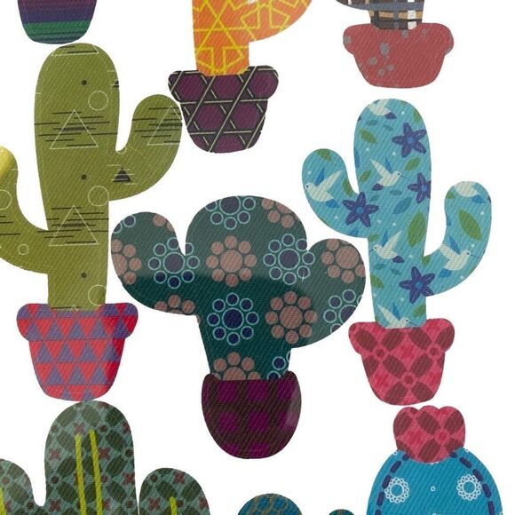 Set of 9 cactus Iron on patches NEW - Picture 2 of 6